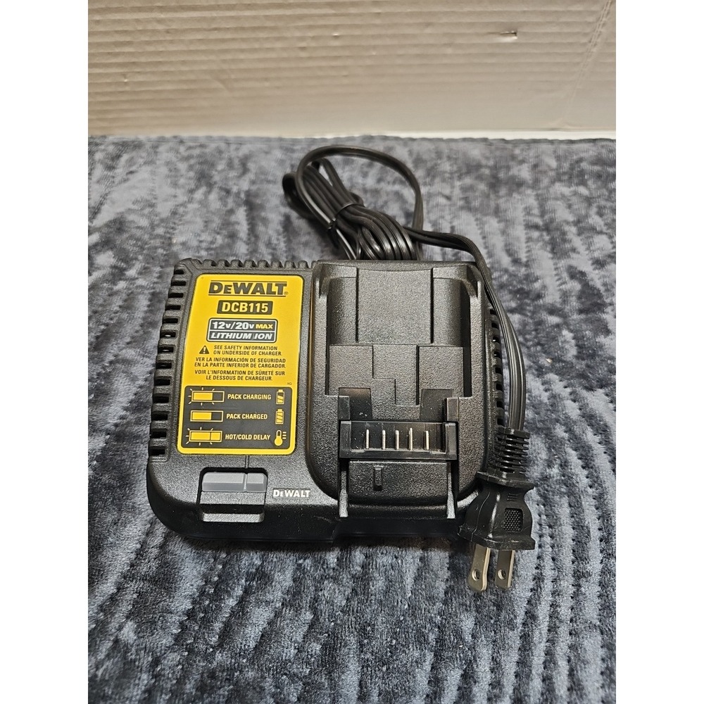 New DeWalt DCB115 12V MAX 20V MAX Lithium Ion Battery Charger
